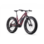 Fatbike sähköpyörä Rock Machine Vyöry E70 S Easy Entry Dark Crimson