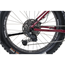 Fatbike sähköpyörä Rock Machine Vyöry E70 S Easy Entry Dark Crimson