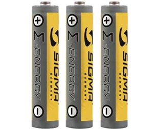 Batteri Sigma Alkaline AAA 3-pack