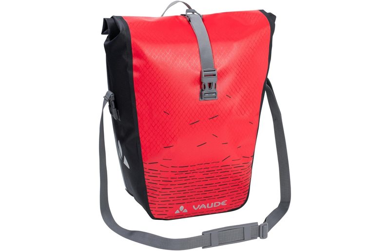 Vaude Polkupyörän laukku Aqua Back Print Single Red/Black