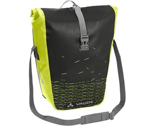 Vaude Sykkelbag Aqua Back Print Single Black/Bright Green