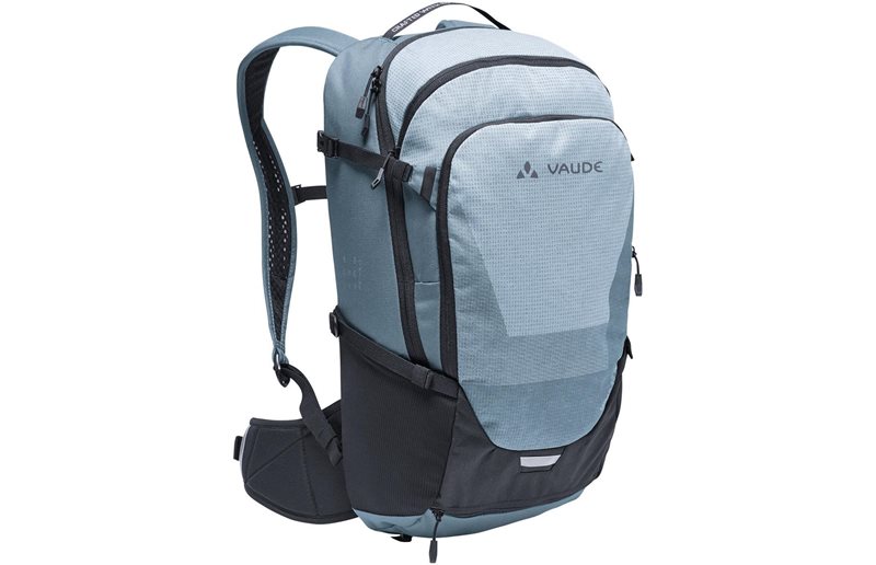 Pyöräilyreppu VAUDE Moab 20 II Nordic Blue + tasku juomarakolle