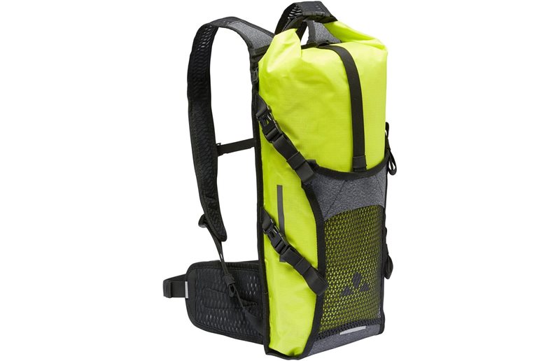 Pyöräily/Vaellusreppu VAUDE Trailpack II 8L Vesitiivis Vihreä/Musta