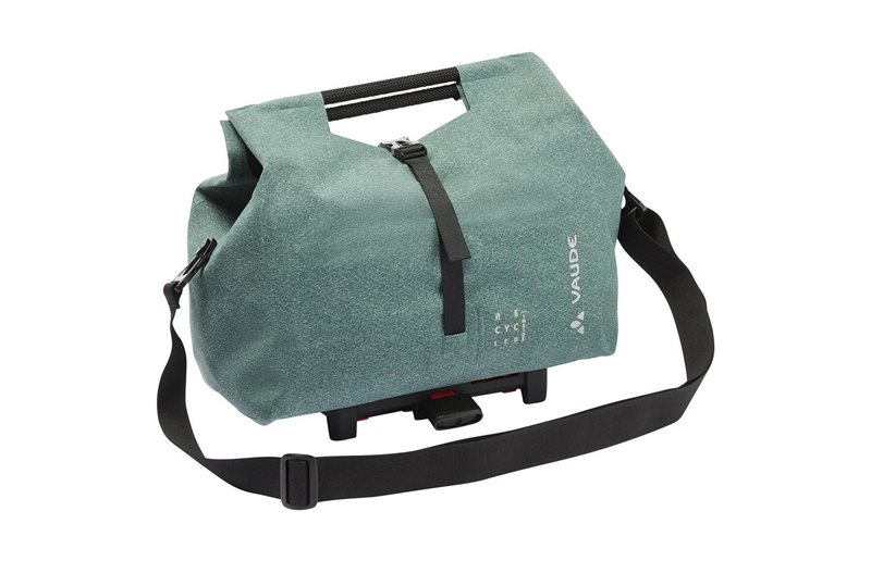 Vaude Polkupyörän laukku Recycle Shopper (Uniklip) Dusty Forest