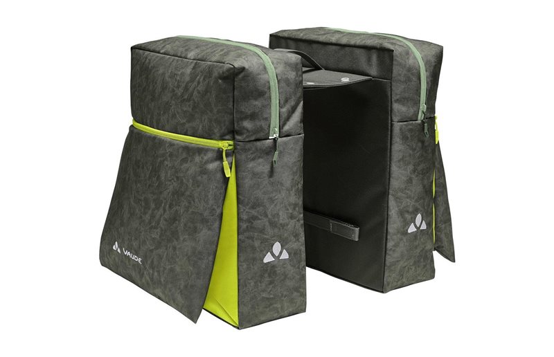 Vaude Cykelväska Twinzipper Khaki