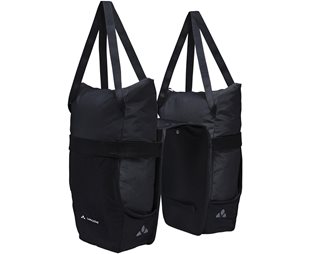 Vaude Sykkelbag Twinshopper Black