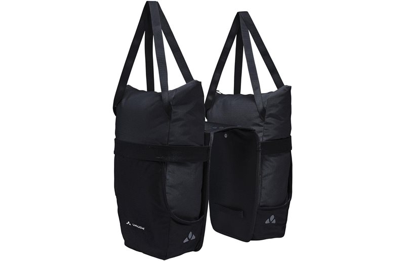 Vaude Cykelväska Twinshopper Black