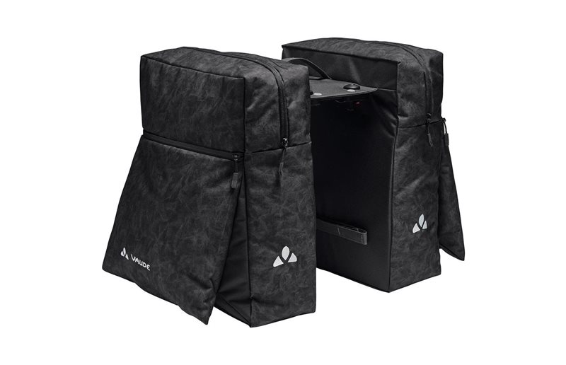 Vaude Polkupyörän laukku Twinzipper (Uniklip 2) Black