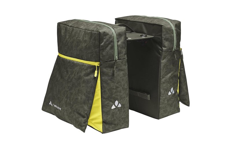 Vaude Cykelväska Twinzipper (Uniklip 2) Khaki
