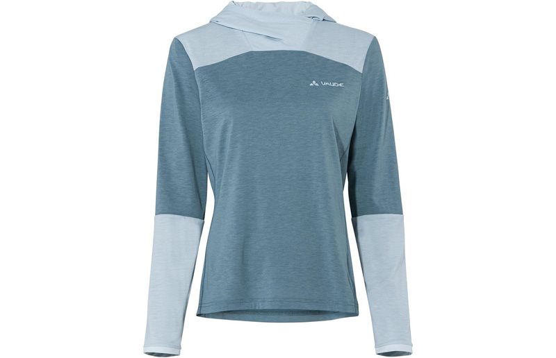 Vaude Cykeltröja Dam Tremalzo Ls Shirt Summer Blue