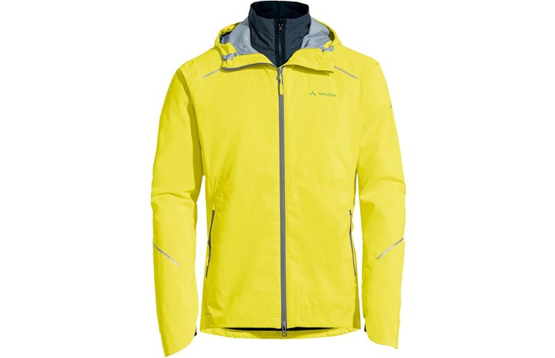Vaude Cykeljacka Herr Yaras 3In1 Jacket Neon Yellow Unisex