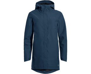 Vaude Cykeljacka Dam Cyclist Padded Parka II Dark Sea