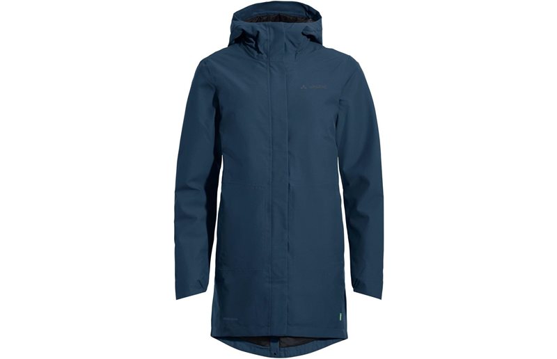 Vaude Pyöräilytakki W Cyclist Padded Parka II Dark Sea
