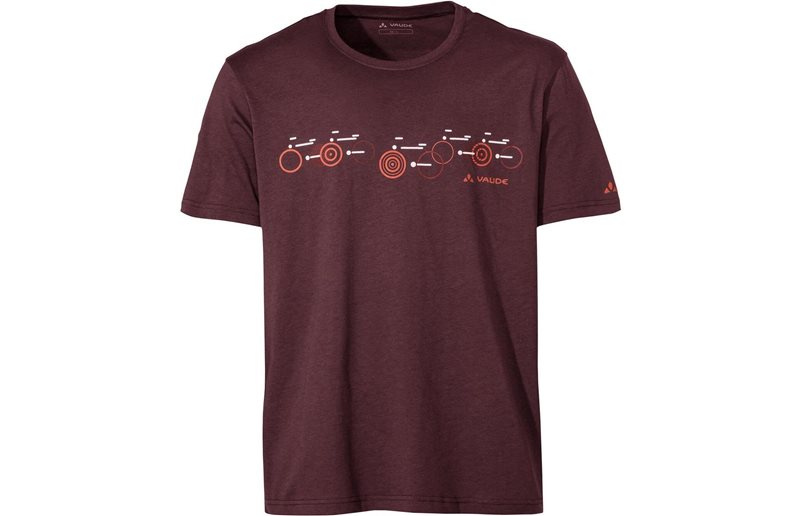 Vaude Pyöräilypaita M Cyclist T-Shirt V Dark Oak