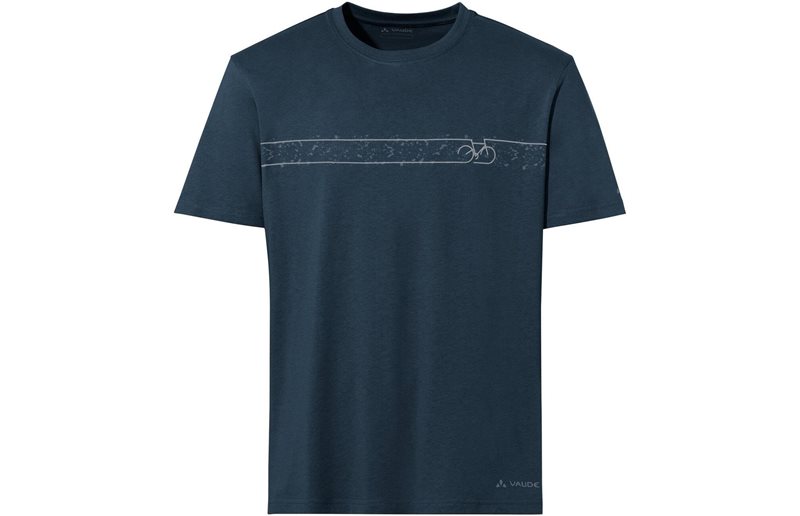 Vaude Pyöräilypaita M Cyclist T-Shirt V Dark Sea/Blue