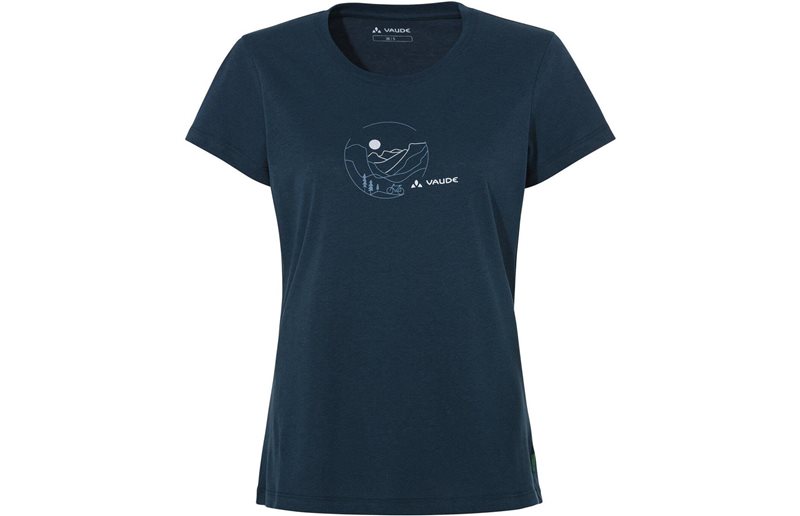 Vaude Pyöräilypaita W Cyclist T-Shirt V Dark Sea/Blue