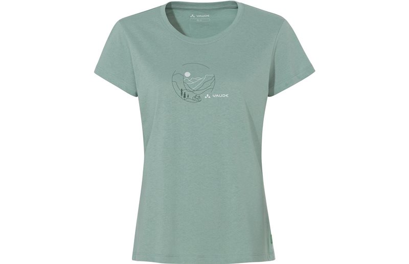 Vaude Pyöräilypaita W Cyclist T-Shirt V Dusty Fern