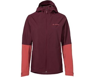 Vaude Cykeljakke Dame Moab Rain Jacket II Cassis Unisex