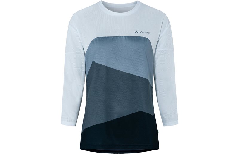 Vaude Pyöräilypaita W Moab Ls T-Shirt V Summer Blue