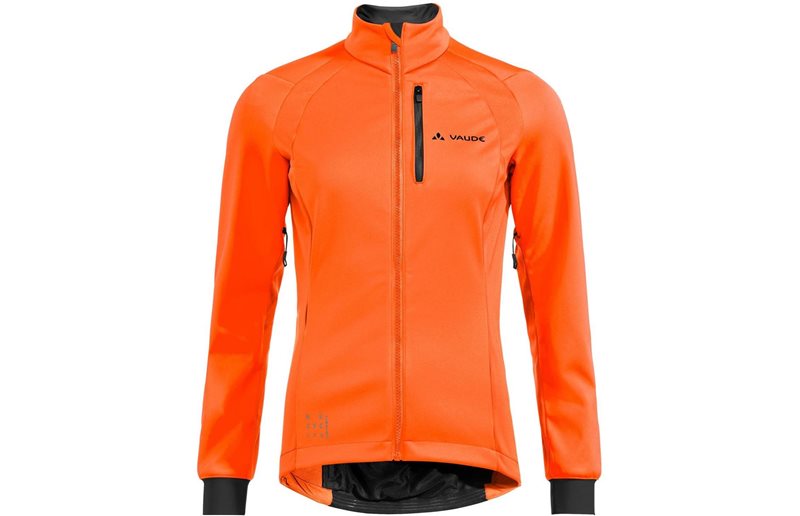 Vaude Pyöräilytakki W Posta Softshell Jacket Neon Orange