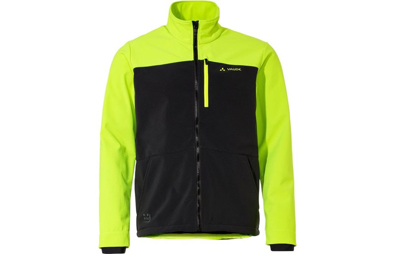 Vaude Pyöräilytakki M Virt Softshell Jacket II Neon Yellow/Black