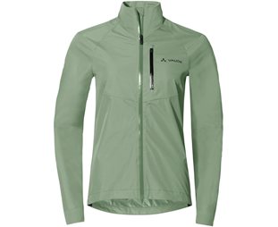 Vaude Cykeljacka Dam Kuro Rain Jacket Willow Green