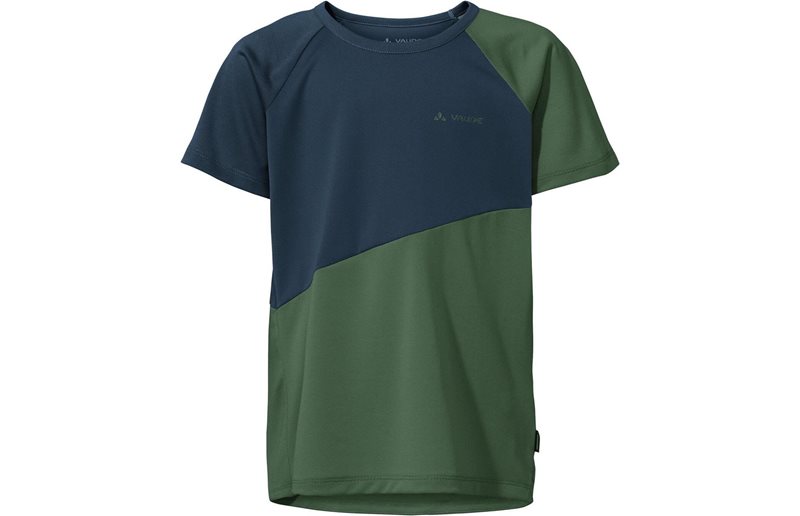 Vaude Pyöräilypaita Lapset Moab T-Shirt II Black/Neon Yellow