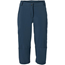 Vaude Pyöräilyhousut W Yaras 3/4 Pants Dark Sea