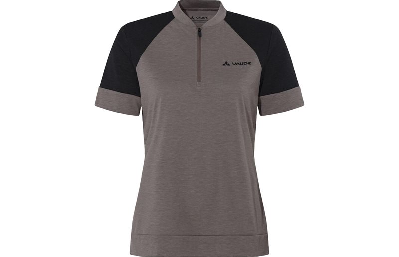 Vaude Pyöräilypaita W Altissimo Q-Zip Shirt Coconut