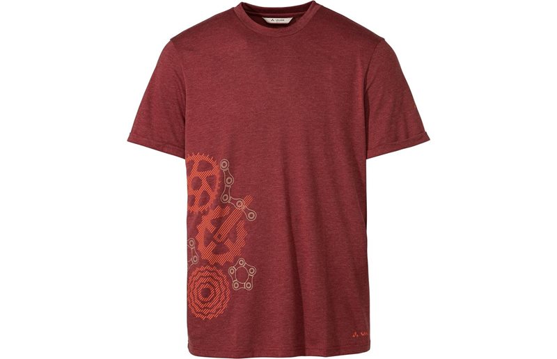 Vaude Pyöräilypaita M Cyclist 3 T-Shirt Carmine