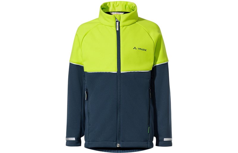 Vaude Pyöräilytakki Lapset Qimsa Softshell Jacket Chute Green