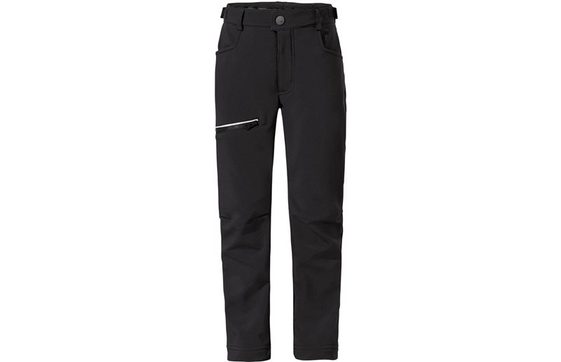 Vaude Pyöräilyhousut Lapset Qimsa Softshell Pants Black