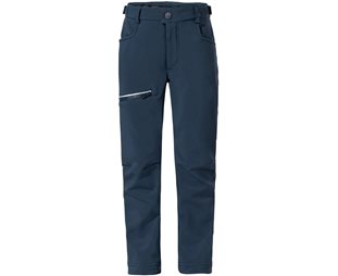 Vaude Cykelbukser Børn Qimsa Softshell Pants Dark Sea