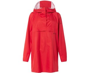 Vaude Cykeljacka Comyou Poncho Coat Flame