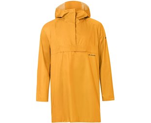 Vaude Cykeljacka Comyou Poncho Coat Burnt Yellow