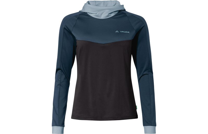 Vaude Pyöräilypaita W Qimsa Ls Shirt II Nordic Blue