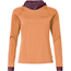 Vaude Pyöräilypaita W Qimsa Ls Shirt II Sweet Orange