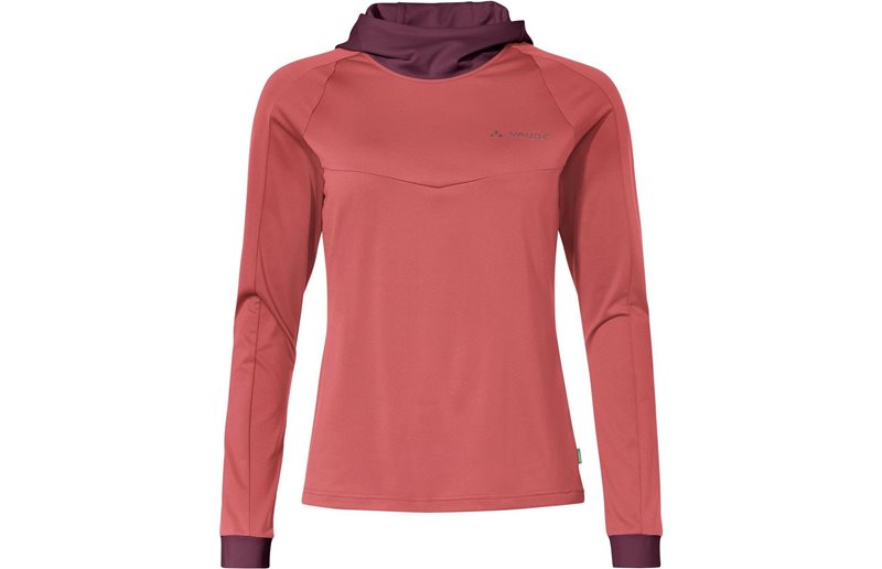 Vaude Pyöräilypaita W Qimsa Ls Shirt II Brick Unisex