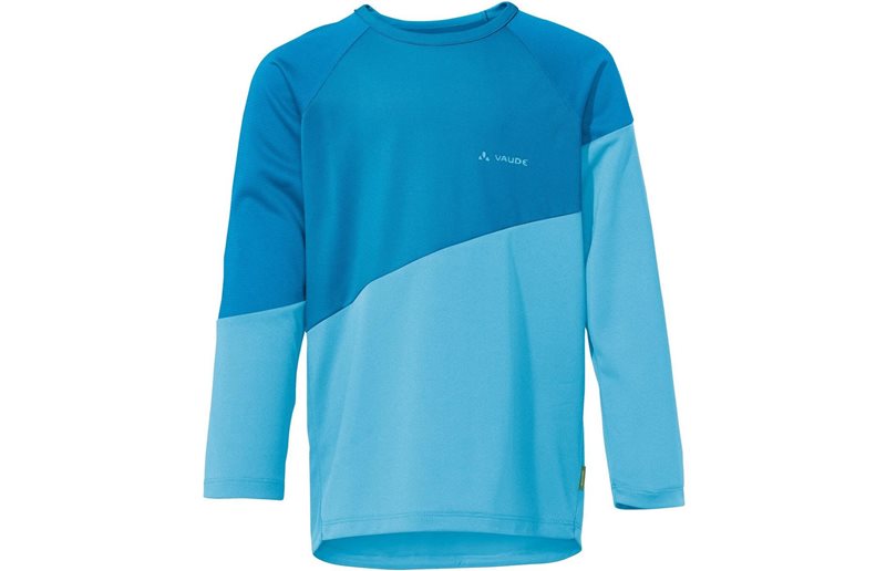 Vaude Pyöräilypaita Lapset Moab Ls T-Shirt Icicle