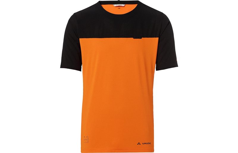 Vaude Pyöräilypaita M Kuro Shirt II Kurkuma