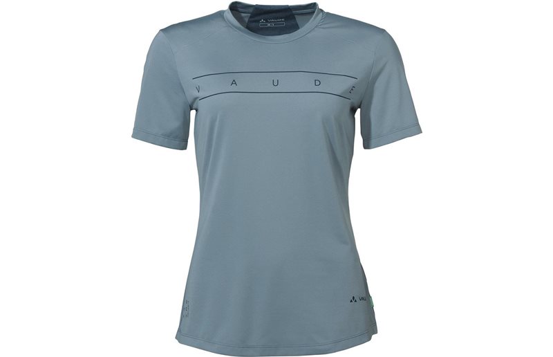 Vaude Pyöräilypaita W Qimsa Logo Shirt Nordic Blue