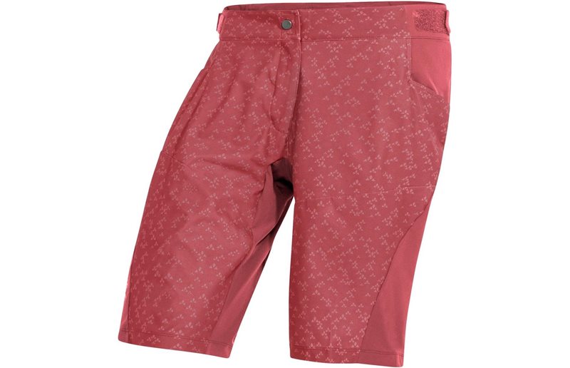 Vaude Cykelbyxor Dam Ledro Print Shorts Brick