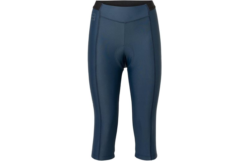 Vaude Cykelbyxor Dam Posta 3/4 Tights Dark Sea