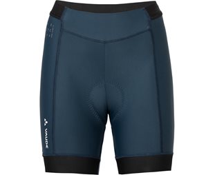 Vaude Cykelbyxor Dam Posta Tights Shorty Dark Sea