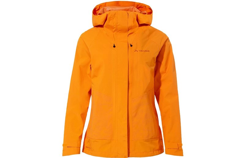 Vaude Cykeljakke Dame Comyou Rain Jacket Gurkemeje
