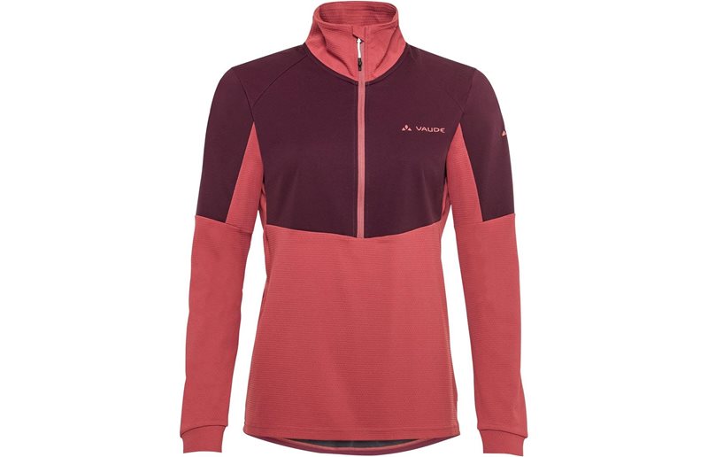 Vaude Pyöräilypaita W Yaras Wind Pullover Cassis