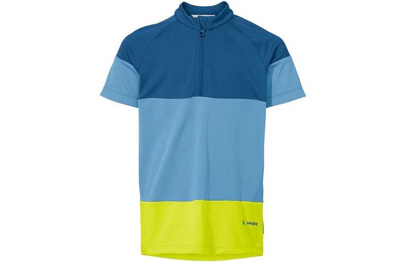 Vaude Pyöräilypaita Lapset Qimsa Shirt Pastel Blue
