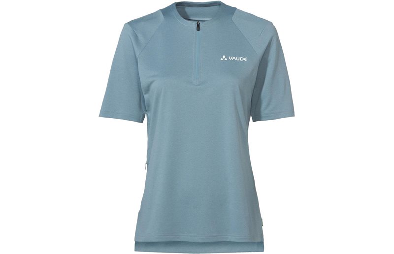 Vaude Pyöräilypaita W Tremalzo Q-Zip Shirt Nordic Blue