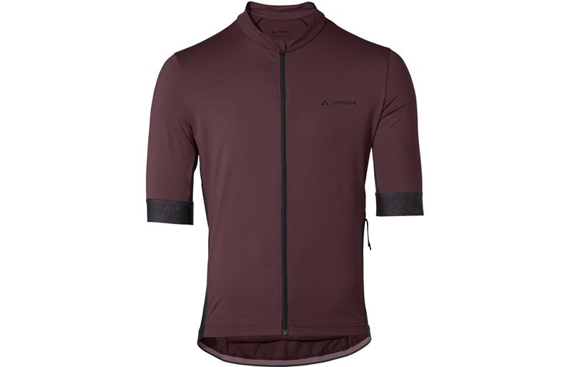 Vaude Pyöräilypaita M Kuro Fz Tricot II Dark Oak