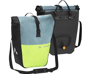 Vaude Sykkelbag Aqua Back Color (Rec) Nordic Blue/Bright Green